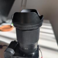 obiettivo sigma Sony e mount 16 mm F/1.4