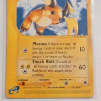 carta Raichu set  Expedition - Reverse olo