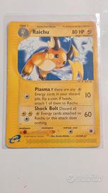 carta Raichu set  Expedition - Reverse olo