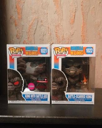 Funko pop Godzilla vs King Kong 1021 1022