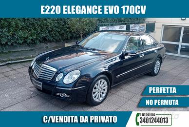 MERCEDES E220 EVO ELEGANCE PER.FE.TTA