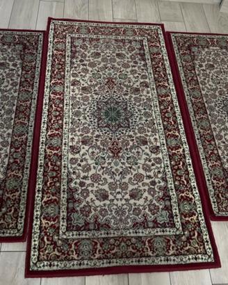 Set Tris di Tappeti Vintage Stile HEREKE