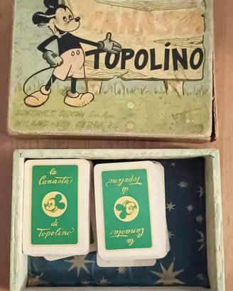 Canasta di Topolino d'epoca