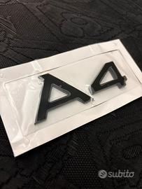 Logo Audi A4 Nero - nuovo