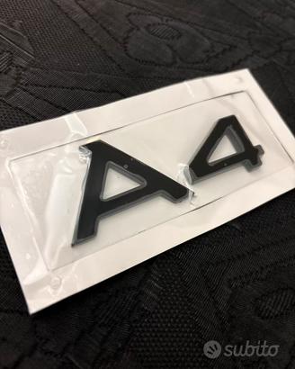Logo Audi A4 Nero - nuovo
