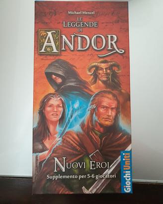 Espansione gioco Leggende di Andor: Nuovi Eroi