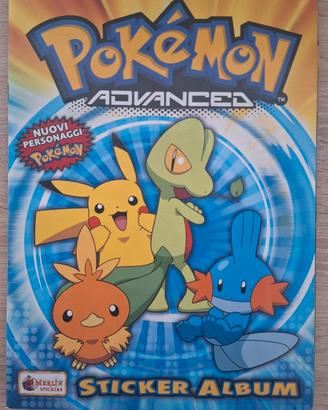 Pokémon Advanced Sticker Album Completo – Merlin