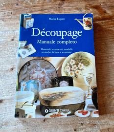 Libro manuale decoupage