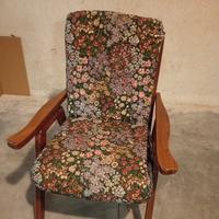 Poltrone legno reclinabile