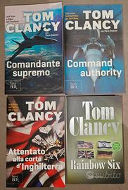 Lotto divisibile 4 Libri Tom Clancy BUR Rizzoli