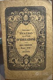 2 Libretti Teatrali Antichi (1897-1899)