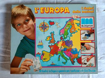 l'Europa - I timbri delle nazioni