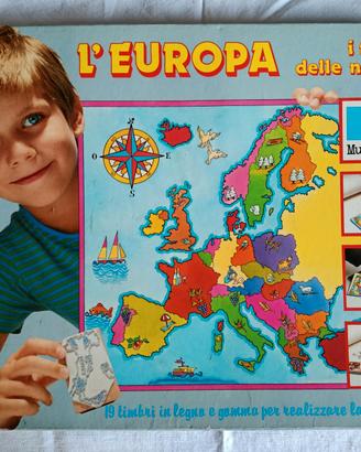 l'Europa - I timbri delle nazioni