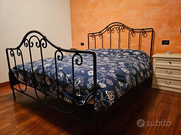 letto in ferro battuto 