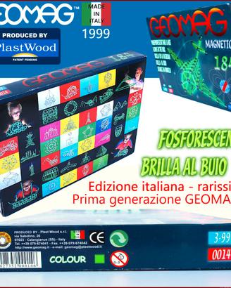 GEOMAG™184 FOSFOR★PlastWood™ 0014 ITALIA 1999★RARO