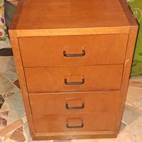 cassettiera con ruote 