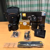 Nikon D3300 18-55 Kit + Tamron 18-200
