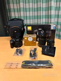 Nikon D3300 18-55 Kit + Tamron 18-200