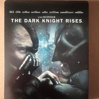 The Dark Knight Rises Blu-ray steelbook ITA lingua