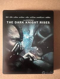 The Dark Knight Rises Blu-ray steelbook ITA lingua