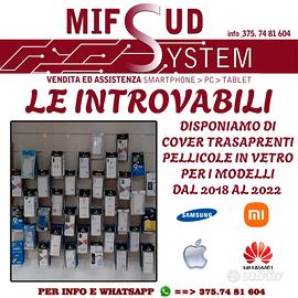 Cover Trasparenti e Pellicole in Vetro