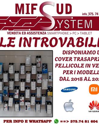 Cover Trasparenti e Pellicole in Vetro