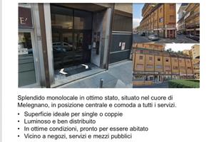 Monolocale Melagnano centro