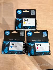 Cartucce HP 963 Magenta, cyan, yellow