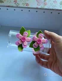 Elastici per capelli in feltro