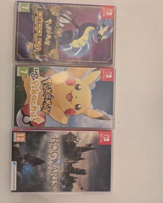 Pokemon Purpura, Hogwarts Legacy, Pokemon Lets Go