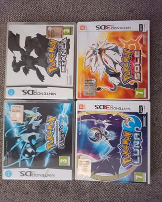 Gioco pokemon sole , luna , bianca e nera 2 
