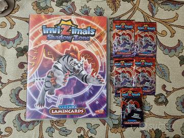 Album Invizimals Shadow Zone Semi Completo 141/160