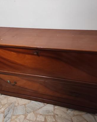 Baule cassapanca in legno - GRATIS