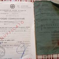 Libretto di  circolazione