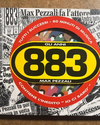 CD MAX PEZZALI 883 GLI ANNI DA COLLEZIONE