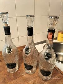 Bottiglie vuote Cognac Camus XO in vetro