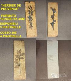 Roger Capron,Piastrelle "Herbier"- "Marco-112,1974