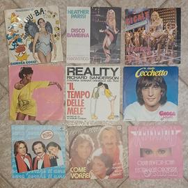 45 giri Cecchetto Heater Parisi Reality