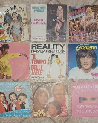 45 giri Cecchetto Heater Parisi Reality