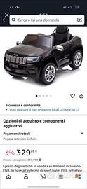 Macchina Jeep elettrica bambino