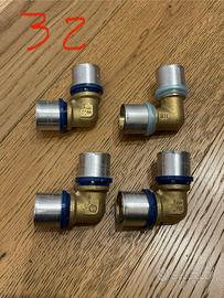 Set 4 curve NUOVE multistrato 32x32 a pressare