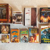 Lotto Indiana Jones DVD libri fumetti e cd