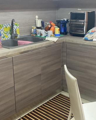 Cucina lube  angolare 6 metri con elettrodomestici