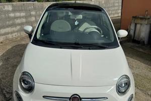 Fiat 500 benzina bianca 2018