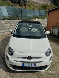 Fiat 500 benzina bianca 2018
