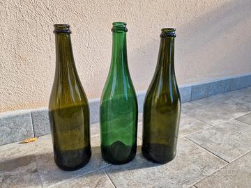 Bottiglie in  vetro