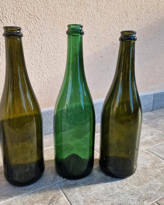 Bottiglie in  vetro