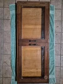  Vetrina a parete vintage