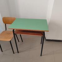 Tavolino scuola anni 70