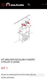 Kit uno aria calda EK alluminio